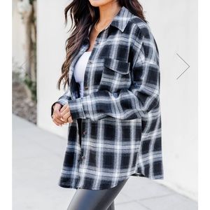 NWOT Pink Lily flannel